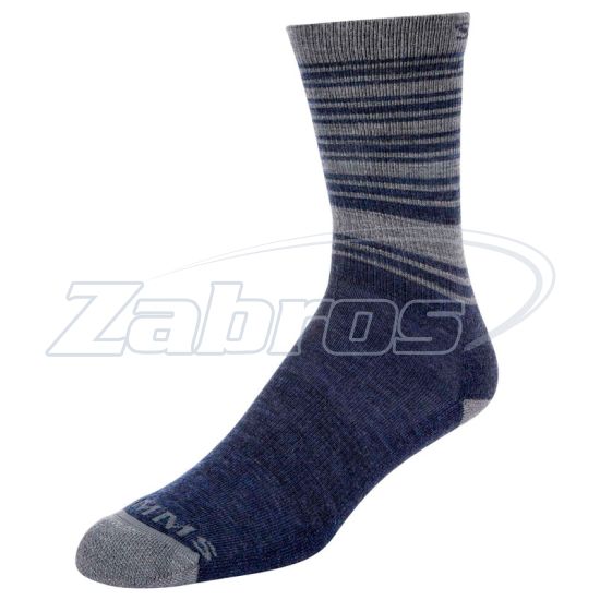 Фото Simms Merino Lightweight Hiker Sock, 13146-404-40, L, Admiral Blue