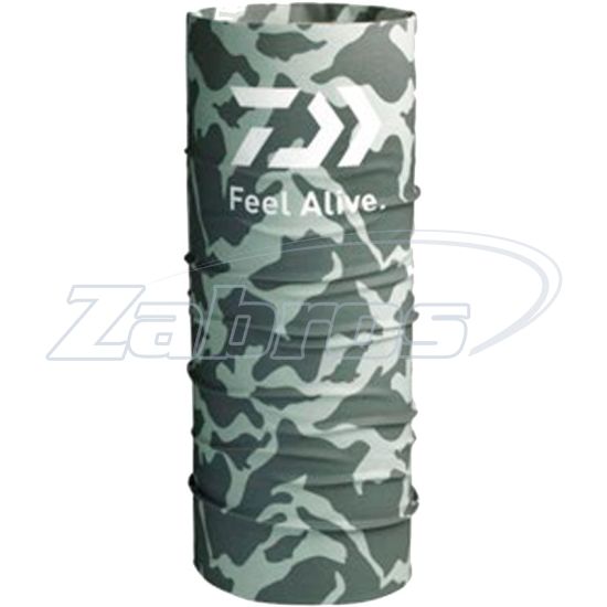 Фото Daiwa D-VEC Neckgaiter UV Protection Tube, 18206-101, Gray Camo