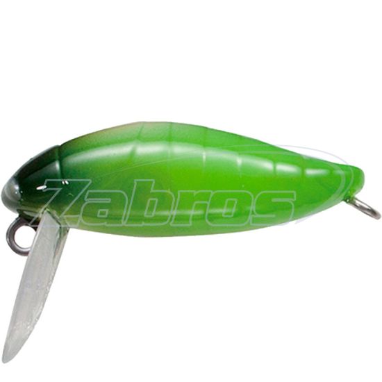 Фото Tackle House Elfin Cicada 38F, 3,8 см, 2,6 г, 0,2 м, Aurora Green