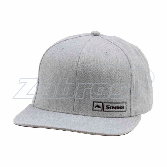 Фото Simms Trout Logo Lockup Cap, 12689, Heather Grey