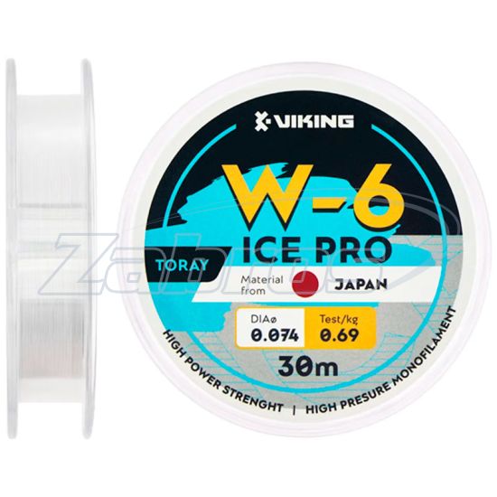 Фото Viking Fishing Ice Pro W-6, 0,124 мм, 1,63 кг, 30 м