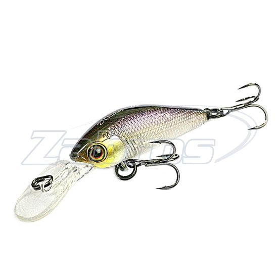 Фотография Jackall D Chubby Minnow 35SP, 3,5 см, 2,7 г, 1,5 м, Ghost Wakasagi