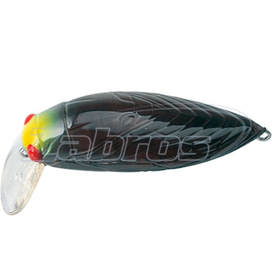Фото Tackle House Elfin Large Cicada 46F, 4,6 см, 4,3 г, 0,3 м, Aurora Black Chart