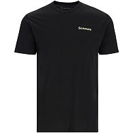 Футболка Simms Bass Outline T-Shirt, 13516-001-30, M, Black: купить, цена, Киев, Украина | Zabros