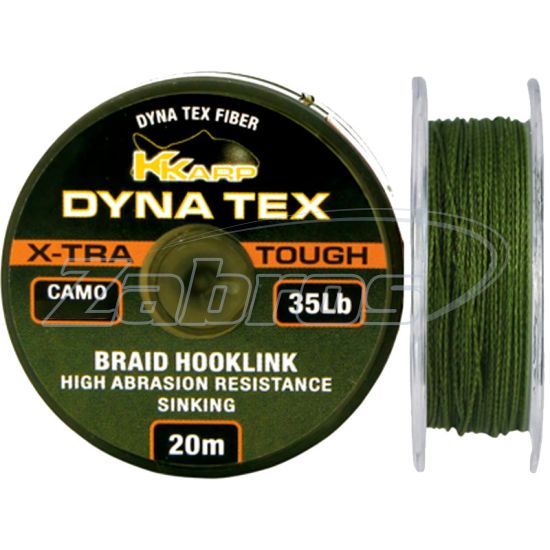 Фото K-Karp X-TRA Tough, 198-66-045, 45 lb, 20 м, Camo Brown Фото K-Karp X-TRA Tough, 198-66-045, 45 lb, 20 м, Camo Brown