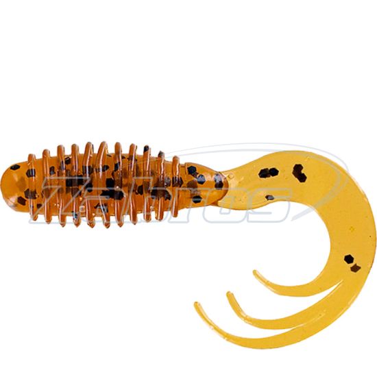 Фото Big Bite Baits Ring Triple Tip Grub, 2,00", 5,08 см, 10 шт, Pumpkin Pepper
