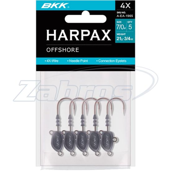 Фотография BKK Harpax Offshore, 112 г, 9/0, 2 шт