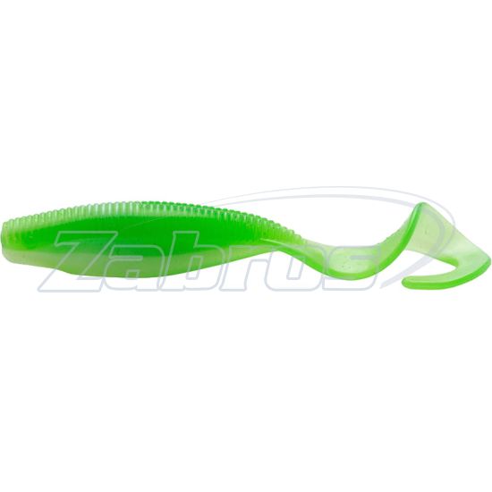 Фото Z-Man Scented Curly TailZ, 4,00", 10 см, 5 шт, Lime/Pearl