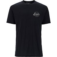 Футболка Simms Circle Lockup T-Shirt, 14273-001-20, S, Black, купить, цены в Киеве и Украине, интернет-магазин | Zabros