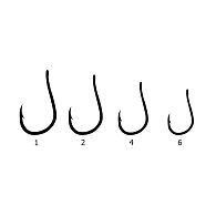 Гачок Cobra Carp Chinu, C807NSB-002, 10 шт, Black: купити, ціна, Київ, Україна | Zabros