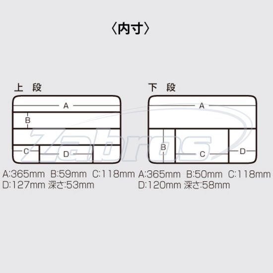 Фотография Meiho Versus VS-3070, 38x27x12 см, Red/Black