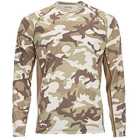 Футболка Simms Solarflex Crewneck Shirt-Print, 12727-154-50, XL, Woodland Camo Sandbar, купить, цены в Киеве и Украине, интернет-магазин | Zabros