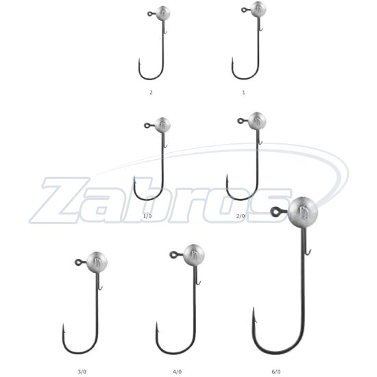 Фотография BKK Round Elite, 5 г, 4/0, 3 шт