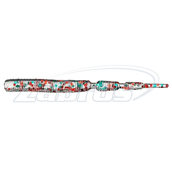 Фото Jackall Mebaru Bush, 2,00", 5,08 см, 15 шт, Clear Red / Green Flake