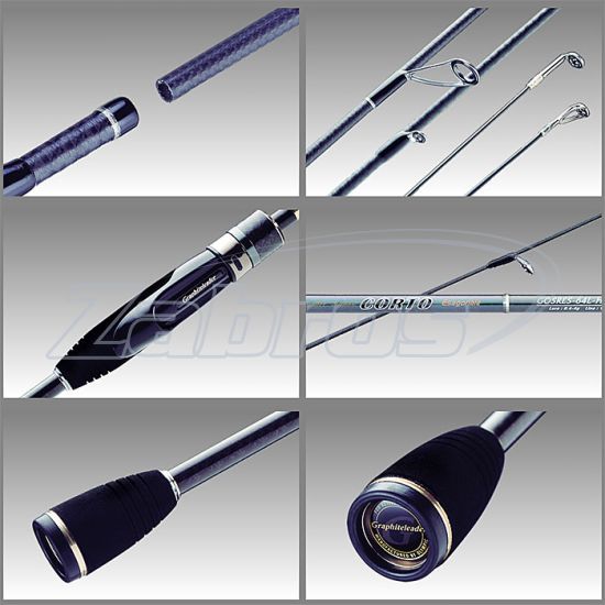 Фотография Graphiteleader Super Corto Esagonale, GOSRES-6102L-HS, 2,08 м, 0,4-4 г