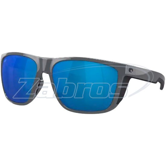 Фото Costa Del Mar Ferg XL, 97963874311, Shiny Gray Blue Mirror, Polycarbonate