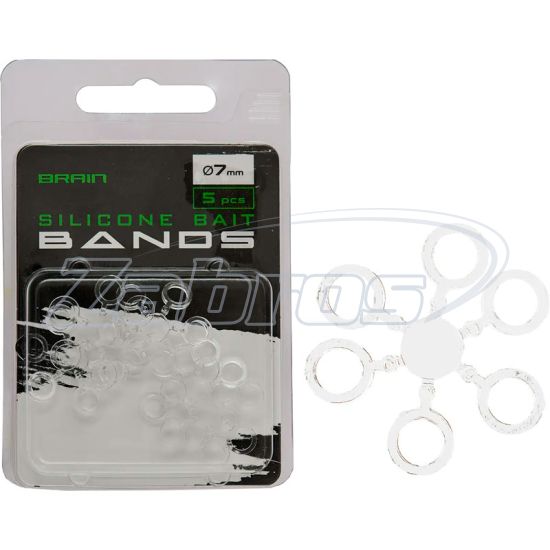 Фото Brain Silicone Bait Bands, 7 мм, 5 шт Фото Brain Silicone Bait Bands, 7 мм, 5 шт