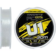 Флюорокарбон Favorite U1 FC, 0,37 мм, 9,31 кг, 30 м, купити, ціни в Києві та Україні, інтернет-магазин | Zabros