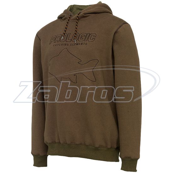 Фото Prologic Mega Fish Hoodie, 73761, L, Army Green