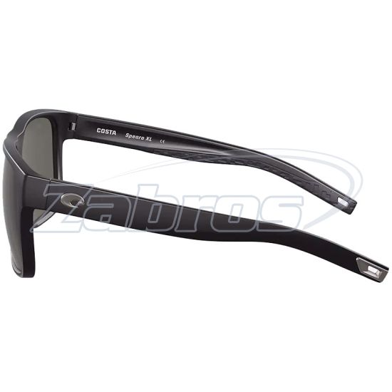 Малюнок Costa Del Mar Spearo XL, 97963898256, Matte Black, Gray, Glass
