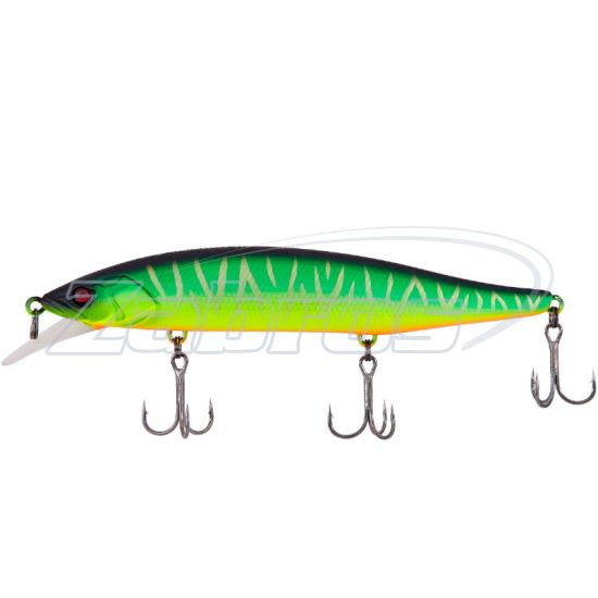 Фото Jackall RV Minnow 110SP, 11 см, 16,3 г, 1,5 м, Mat Tiger