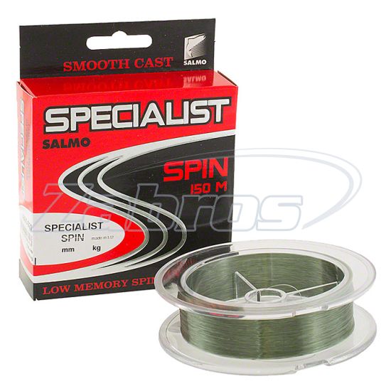 Фото Salmo Specialist Spin, 4605-022, 0,22 мм, 4,7 кг, 150 м, Green