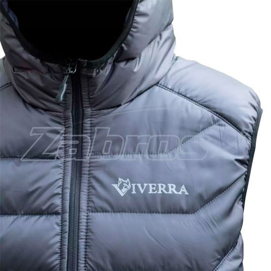 Купить Viverra Warm Cloud Vest с капюшоном, M, Grey