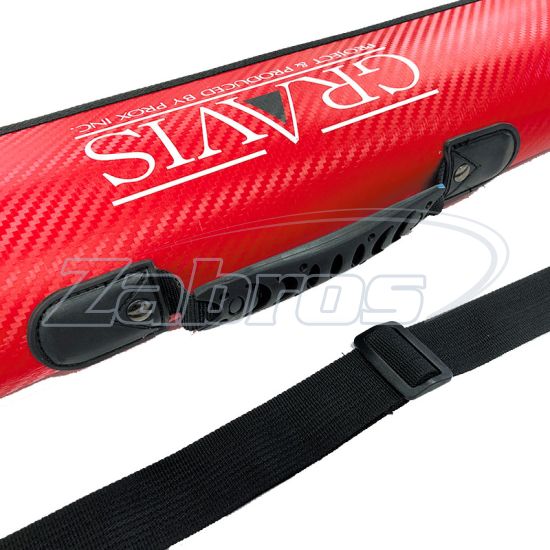 Купити Prox Gravis Super Slim Rod Case, PX6922140R, 141x9,8x9,8 см, Red