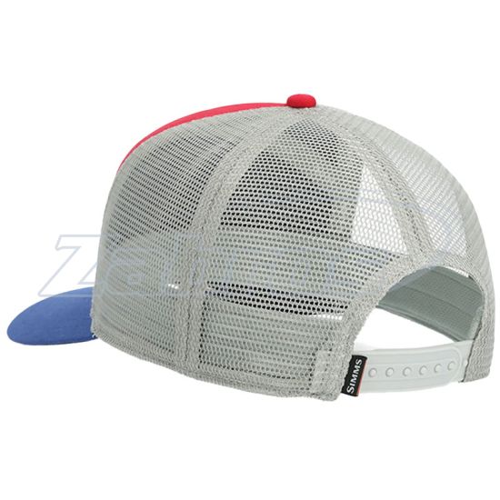 Фотографія Simms 7-Panel Trucker, 13721, Navy