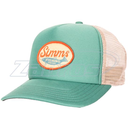 Фото Simms Small Fit Throwback Trucker, 13448, Trout Wander