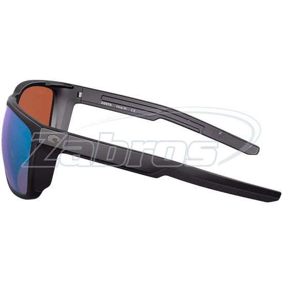 Картинка Costa Del Mar Ferg XL, 97963874229, Matte Black Green Mirror, Glass