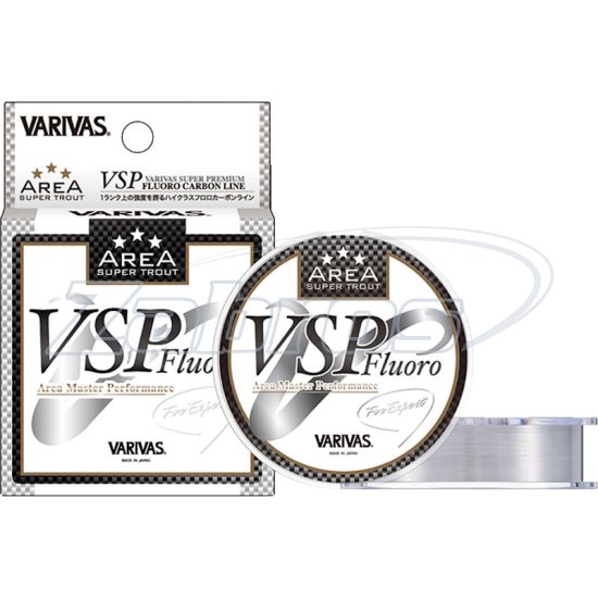 Малюнок Varivas Super Trout Area VSP Fluorocarbon, #0,4, 0,104 мм, 0,91 кг, 100 м
