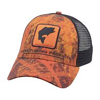 Кепка Simms Bass Icon Trucker Hat, 12211, Velocity Print Orange: купить, цена, Киев, Украина | Zabros