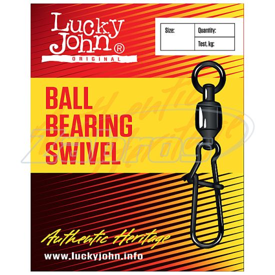 Фотографія Lucky John Ball Bearing Swivel, 5009-002, 22 кг, 3 шт