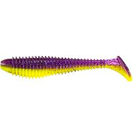 Силикон Big Bite Baits Pro Swimmer, 3,80", 9,65 см, 6 шт, Purple Glitter/Opaque Chart: купить, цена, Киев, Украина | Zabros