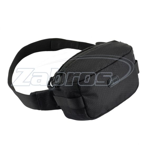 Фотографія M-Tac Tactical Waist Bag Elite Hex, 10148002, 19x25x6,6 см, Black