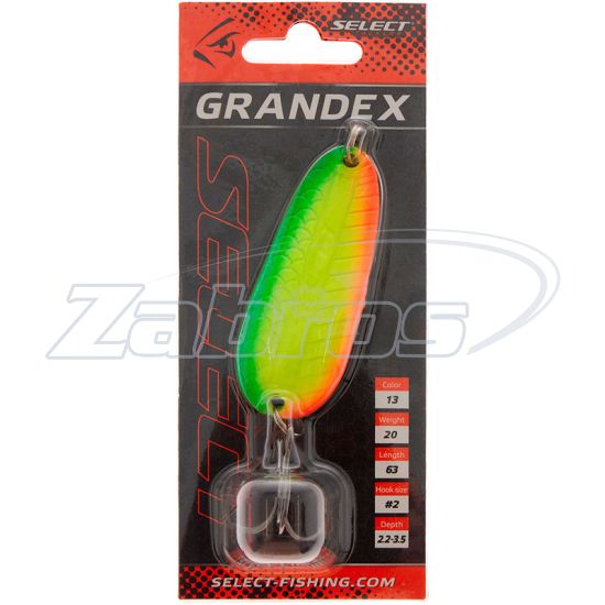 Фотография Select Grandex, 10 г, 6,3 см, 13 Фотография Select Grandex, 10 г, 6,3 см, 13