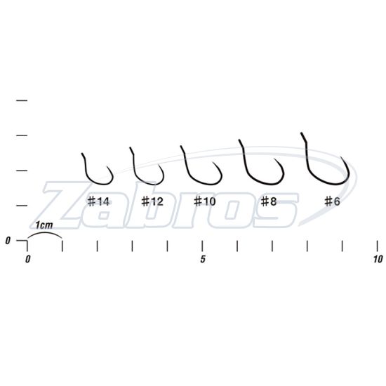 Фотография Decoy AH-9, Area Hook Type IX Floria, 14, 12 шт