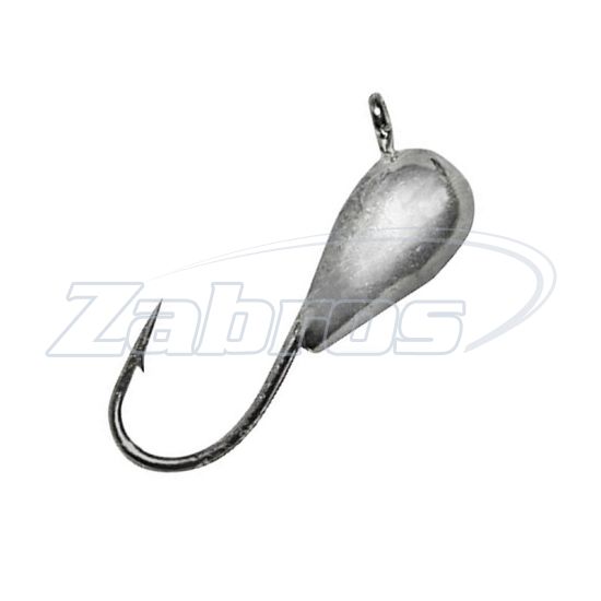 Фото Shark Капля с ушком, 0,42 г, 3 мм, Silver