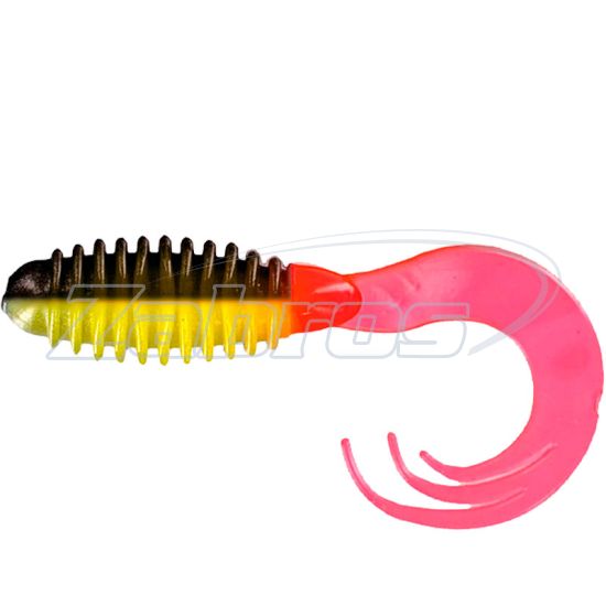 Фото Big Bite Baits Ring Triple Tip Grub, 2,00", 5,08 см, 10 шт, Yellow Dog