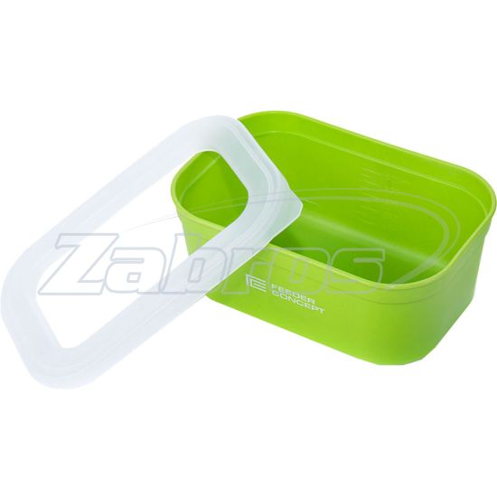 Фотография Feeder Concept Bait Box With Open Lid , FC201-001S, 15,5x10x3,5 см, 0,6 л Фотография Feeder Concept Bait Box With Open Lid , FC201-001S, 15,5x10x3,5 см, 0,6 л