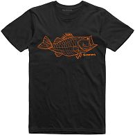 Футболка Simms Bass Line T-Shirt - CX, 13434-001-30, M, Black: купить, цена, Киев, Украина | Zabros