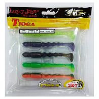 Силікон Lucky John Tioga MIX, 4,50", 11,45 см, 5 шт, 140185-MIX2: купити, ціна, Київ, Україна | Zabros