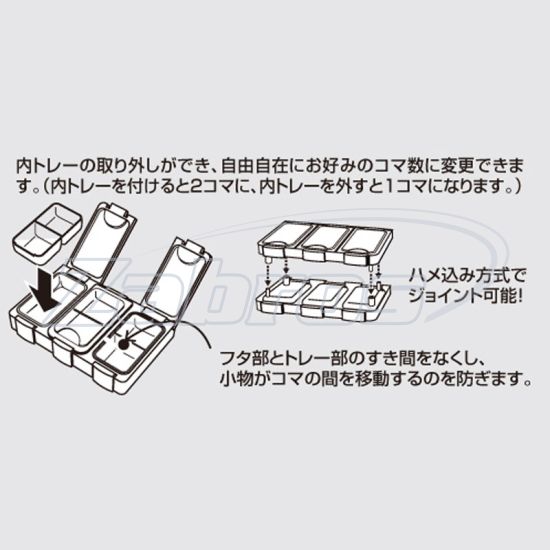 Ціна Meiho Versus VS-420, 11,5x7,3x1,8 см