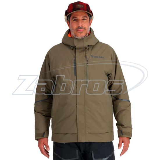 Фотографія Simms Challenger Insulated Jacket, 13865-781-40, L, Dark Stone