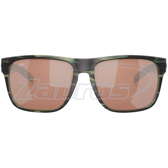 Фотографія Costa Del Mar Spearo XL, 97963898300, Matte Reef, Copper Silver Mirror, Glass