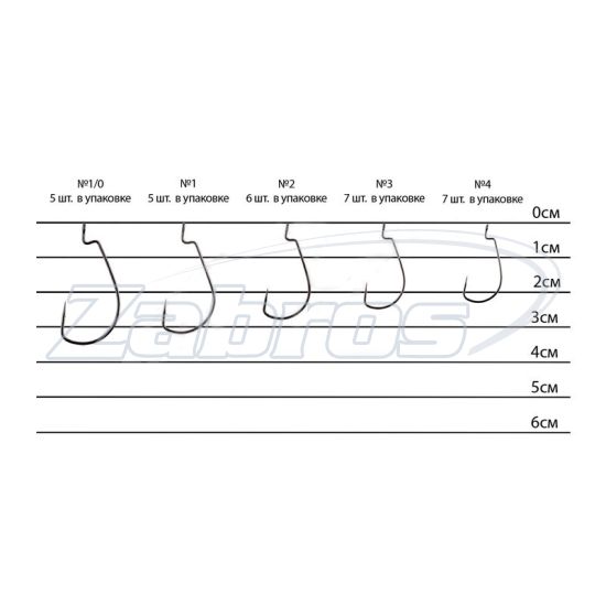 Малюнок Select WH-22, 1/0, 5 шт, Black