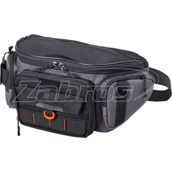 Фото Daiwa HG Waist Pouch (C), 10x37x17 см, Gray Orange