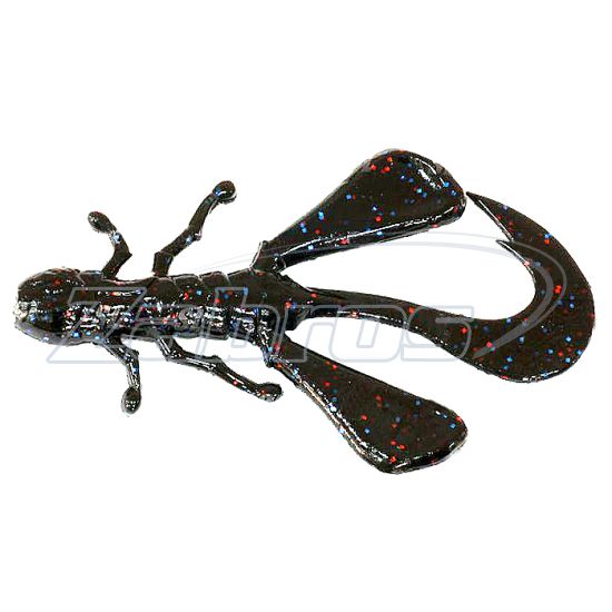 Фото Jackall Vector Bug, 2,50", 6,35 см, 8 шт, Black candy