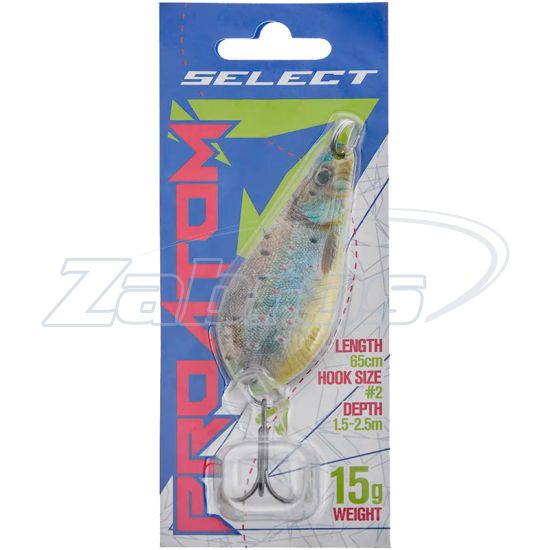 Фотографія Select ProAtom, 15 г, 6,5 см, S47 Фотографія Select ProAtom, 15 г, 6,5 см, S47